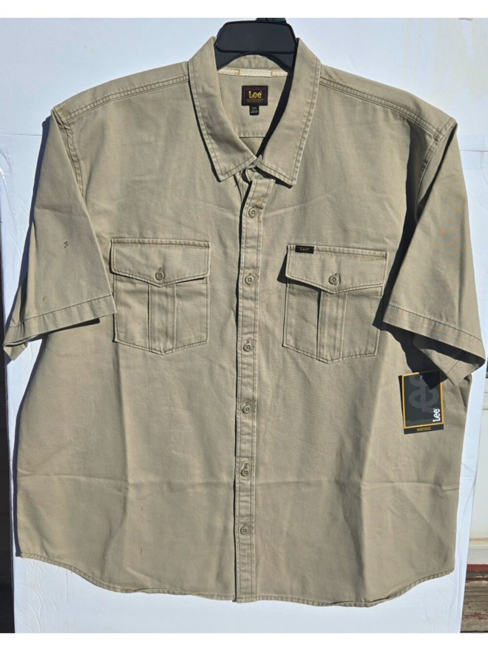 lee mens heritage short sleeve 3xl